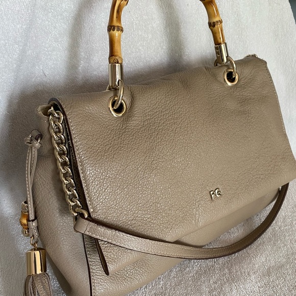 Purificacion Garcia Bags Purificacion Garcia Top Handle Leather Bag Poshmark